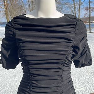 Taylor all ruched bodycon dress 6-8